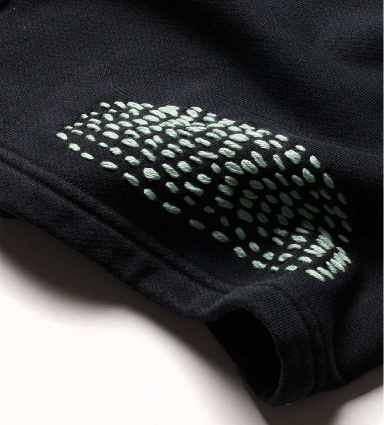 Pieces Repair Pleated Sweatpants Vintage Black