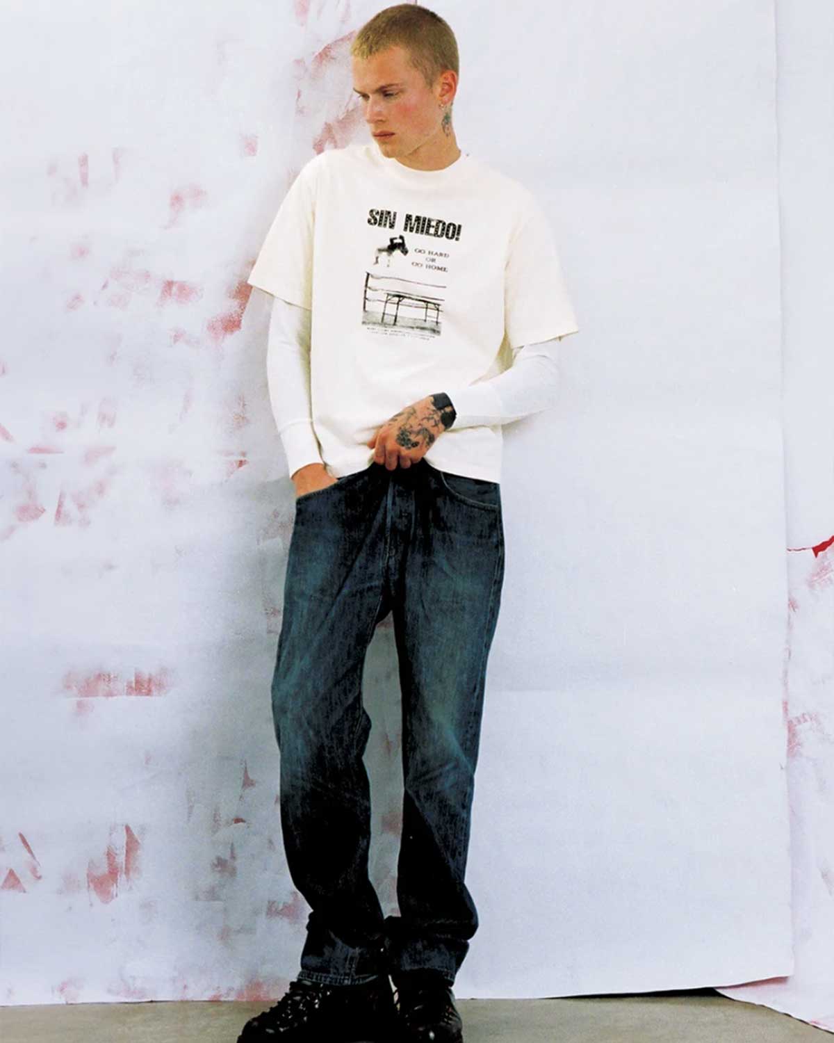 Pieces Sin Miedo Tee Cream
