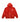 Product Image of Pieces Sun Faded Zip Up Sweatshirt Lava Red Front View