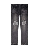 Purple Brand Dirty Grey Blowout Denim Pants