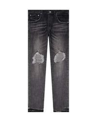 Purple Brand Dirty Grey Blowout Denim Pants