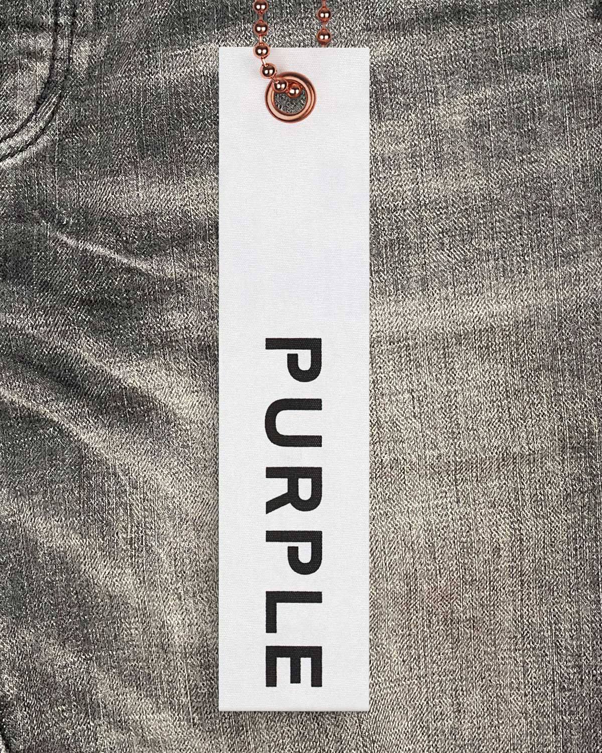 Purple Brand Dirty Grey Blowout Denim Pants