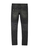 Purple Brand Grey Wash Distressed Denim Pants