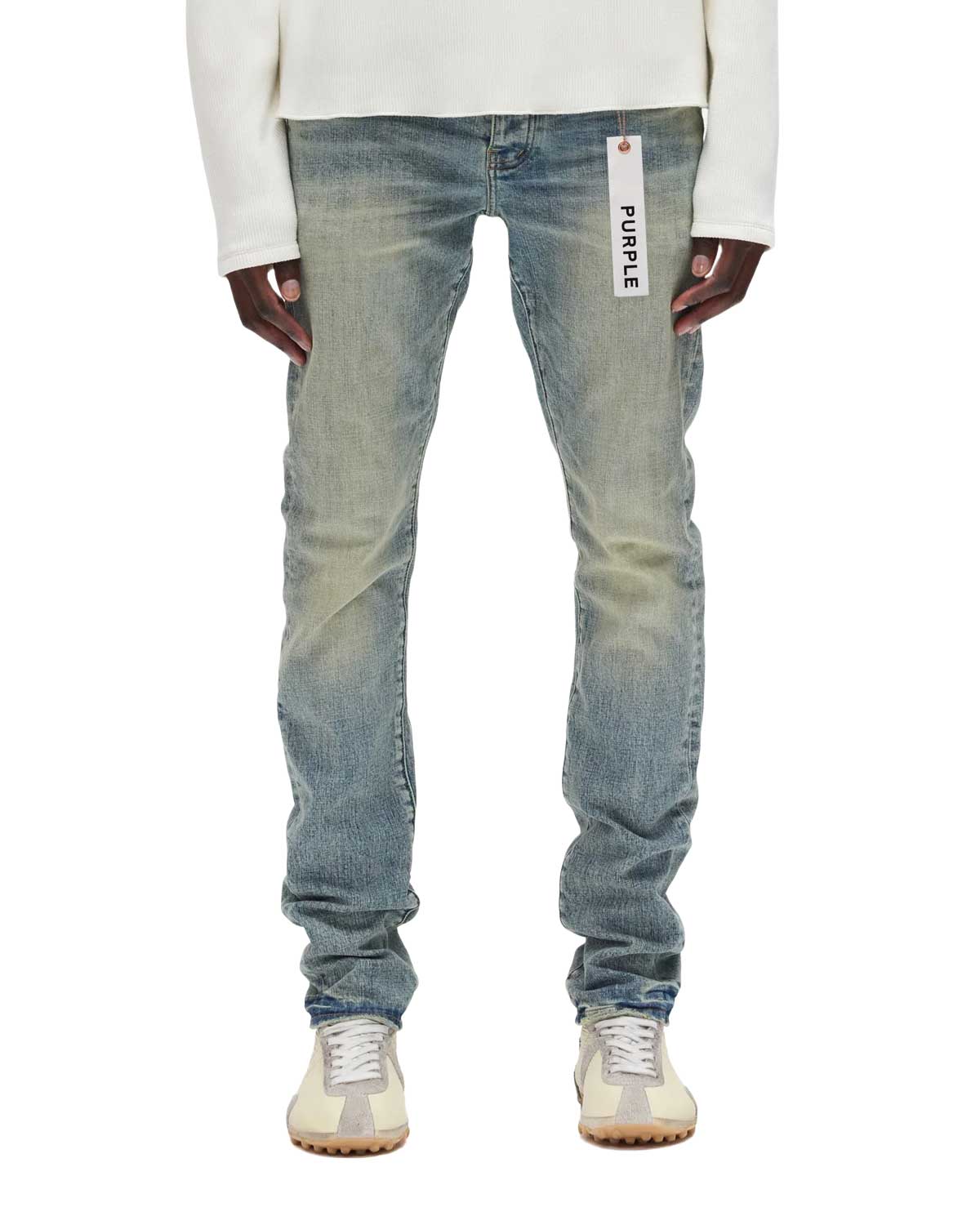 Purple Brand Electric Tint Mid Indigo Denim