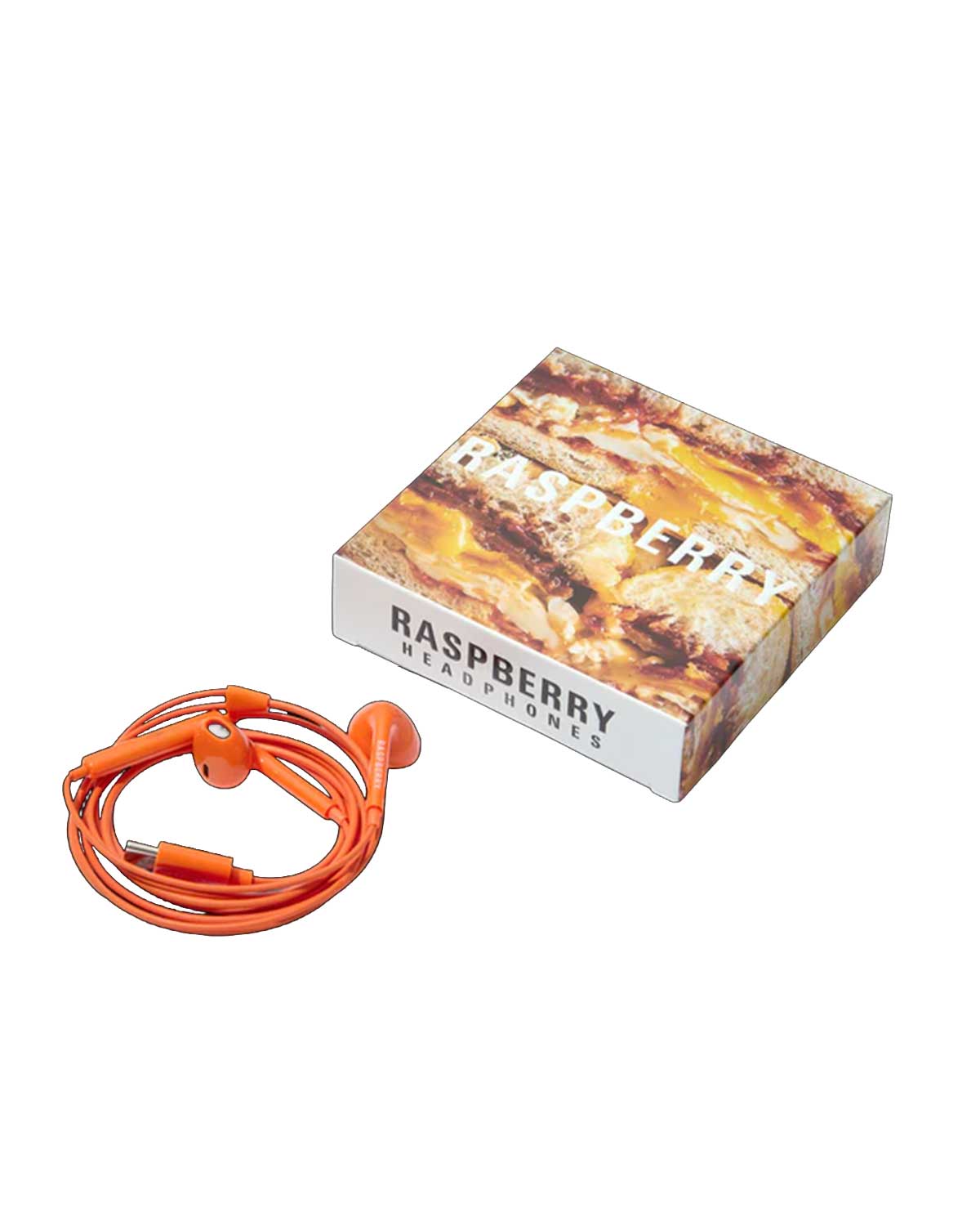 GV Gallery Raspberry Wired Earphones Orange