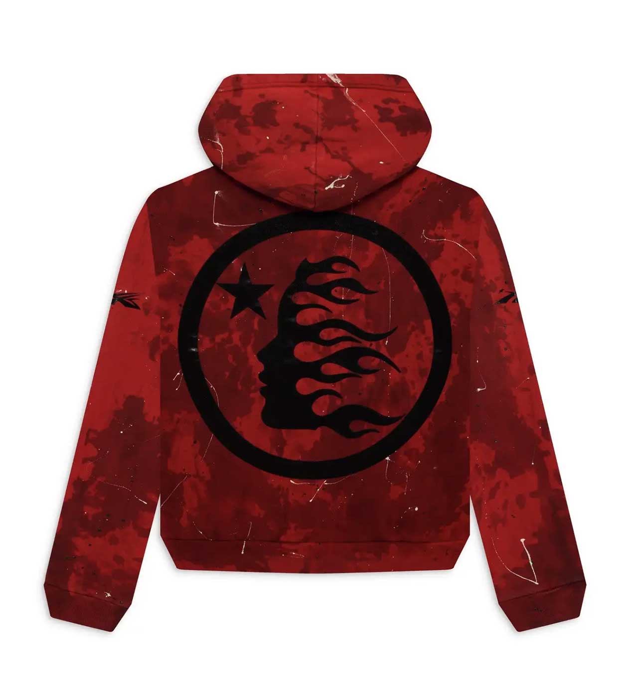 Red sports hoodie online