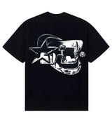 Restock AR Chrome Logo Tee Black