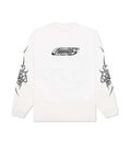 Restock AR Chrome Logo L/S Tee White