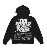 Restock AR World Is Yours Hoodie Black Back View