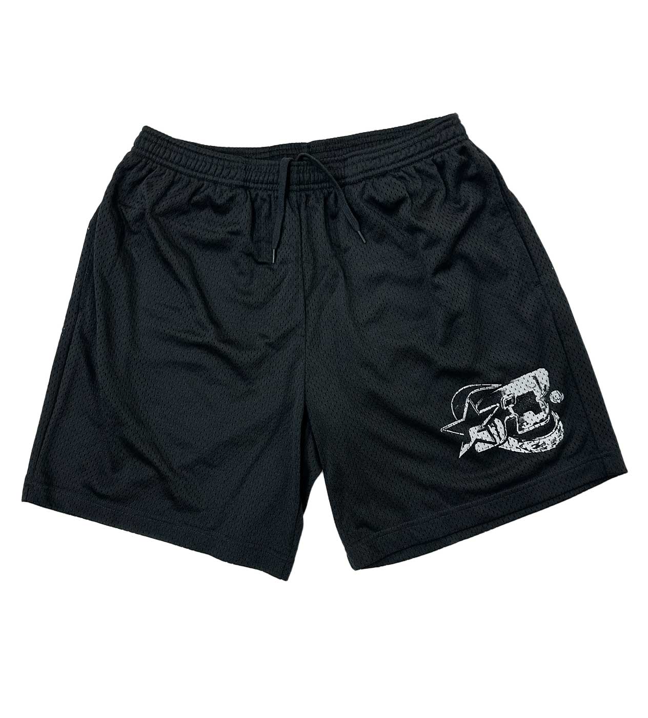 Restock Chrome Logo Shorts Black