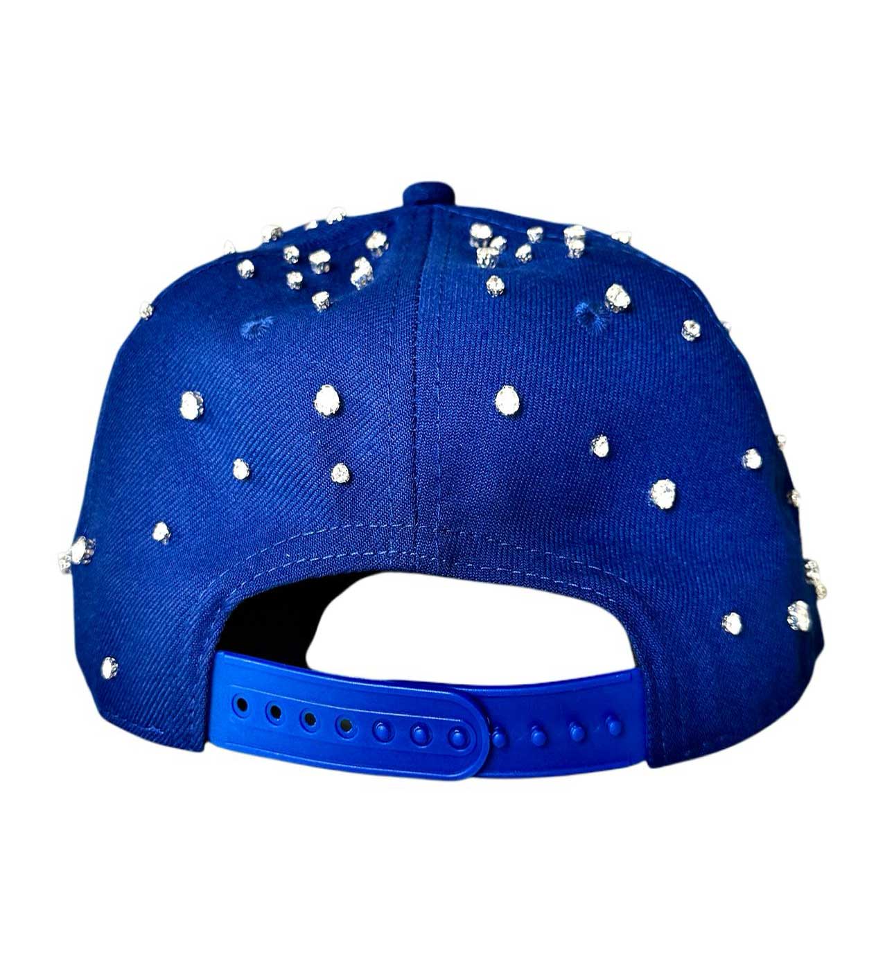 Retrovert Embellished LA Hat Blue