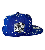 Retrovert Embellished LA Hat Blue