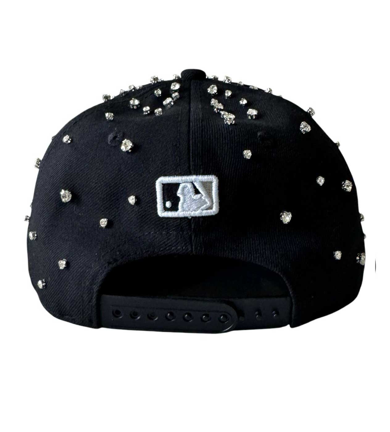 Retrovert Embellished Sox Hat Black