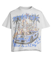 Retrovert Hollywood Tee Blue