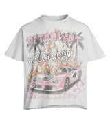 Retrovert Hollywood Tee Pink