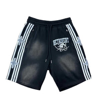Retrovert Star Track Shorts Black