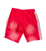 Retrovert Star Track Shorts Red