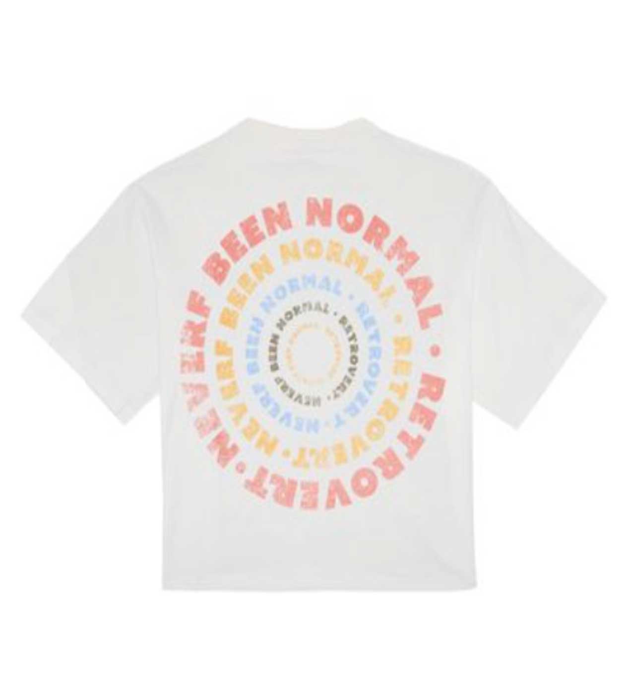 Retrovert Sun Tongue Tee Tan