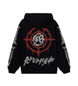 Revenge 38 Ribcage Hoodie Black