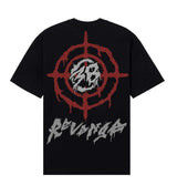 Revenge 38 Ribcage Tee Black back view