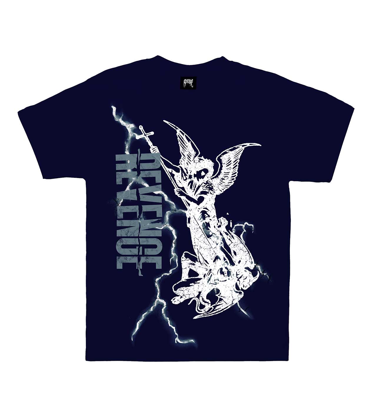 Revenge ARCHANGEL LIGHTNING TEE Navy