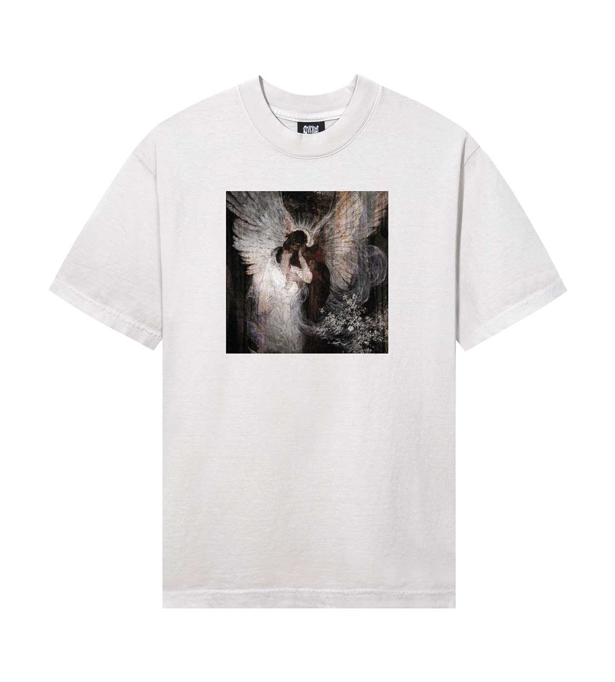 Revenge Angel's Kiss Tee Cement front view