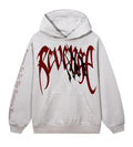 Revenge Arch Logo Claw Hoodie Cement/Red