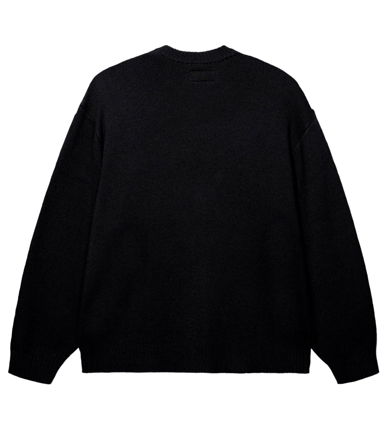 Revenge Arch Logo Knit Sweater Black/White