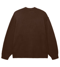 Revenge Arch Logo Knit Sweater Brown/Black