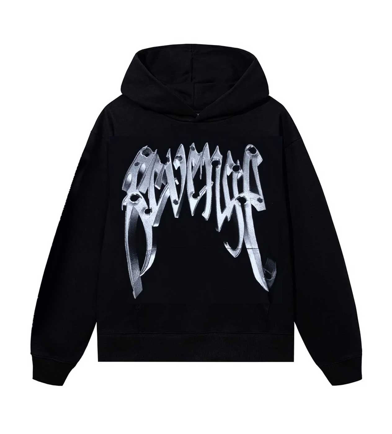 Revenge BULLET HOODIE BLACK