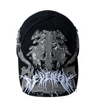 Revenge Chaos Patch Embroidered Hat Black