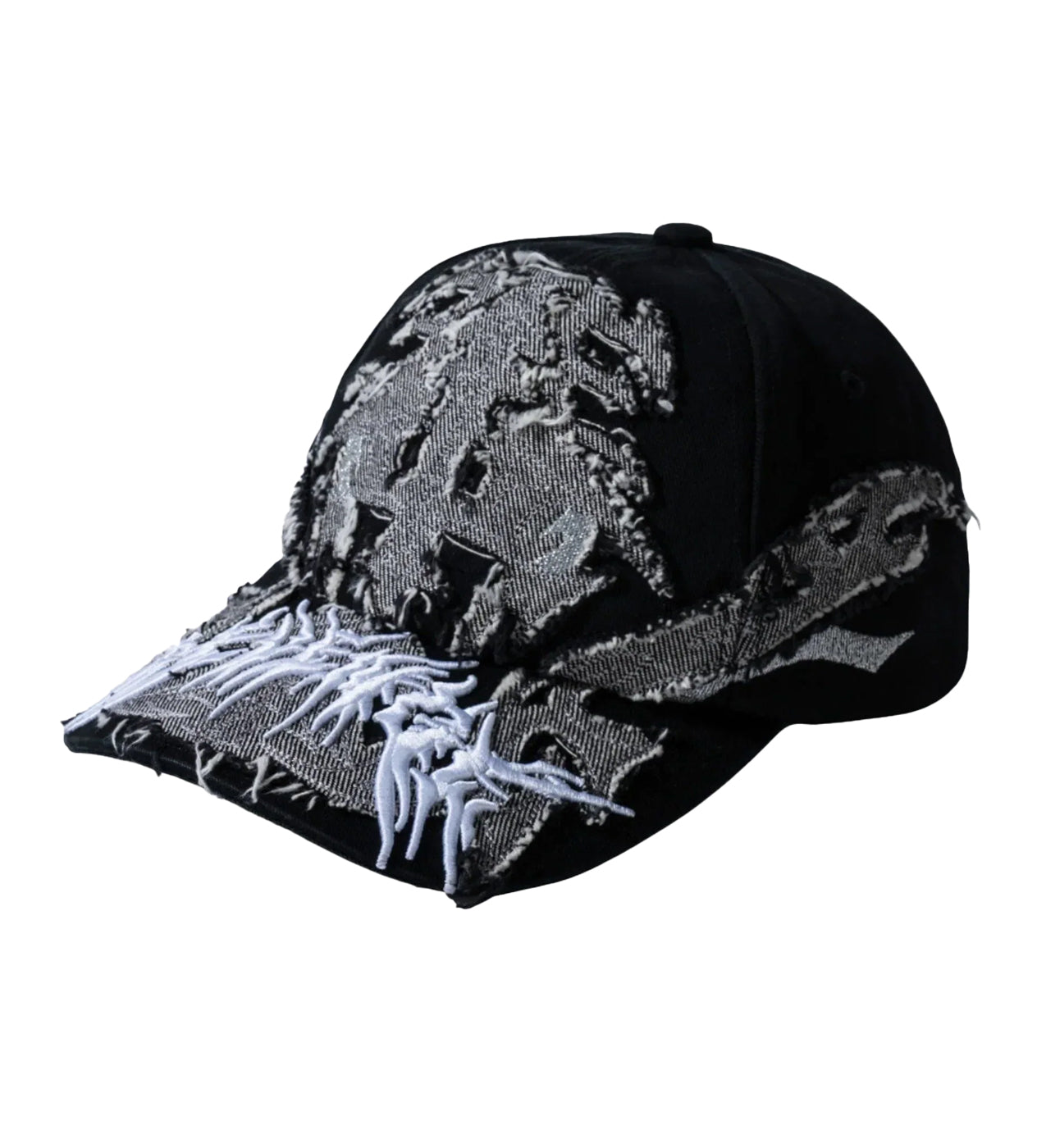 Revenge Chaos Patch Embroidered Hat Black