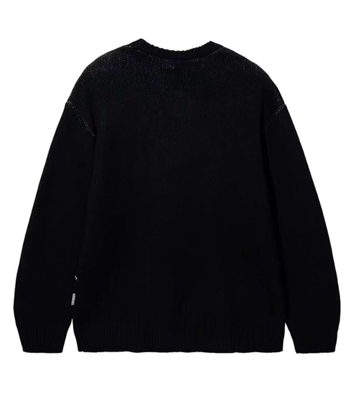 Revenge Cherub Knit Sweater Black/Grey