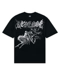 Revenge Chrome Horseman Tee Black/Silver