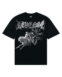 Revenge Chrome Horseman Tee Black/Silver