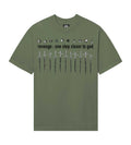Revenge Closer To God Tee Army Green
