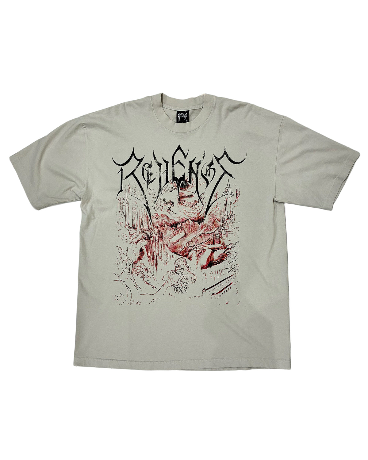 Revenge Disciple Tee Cement