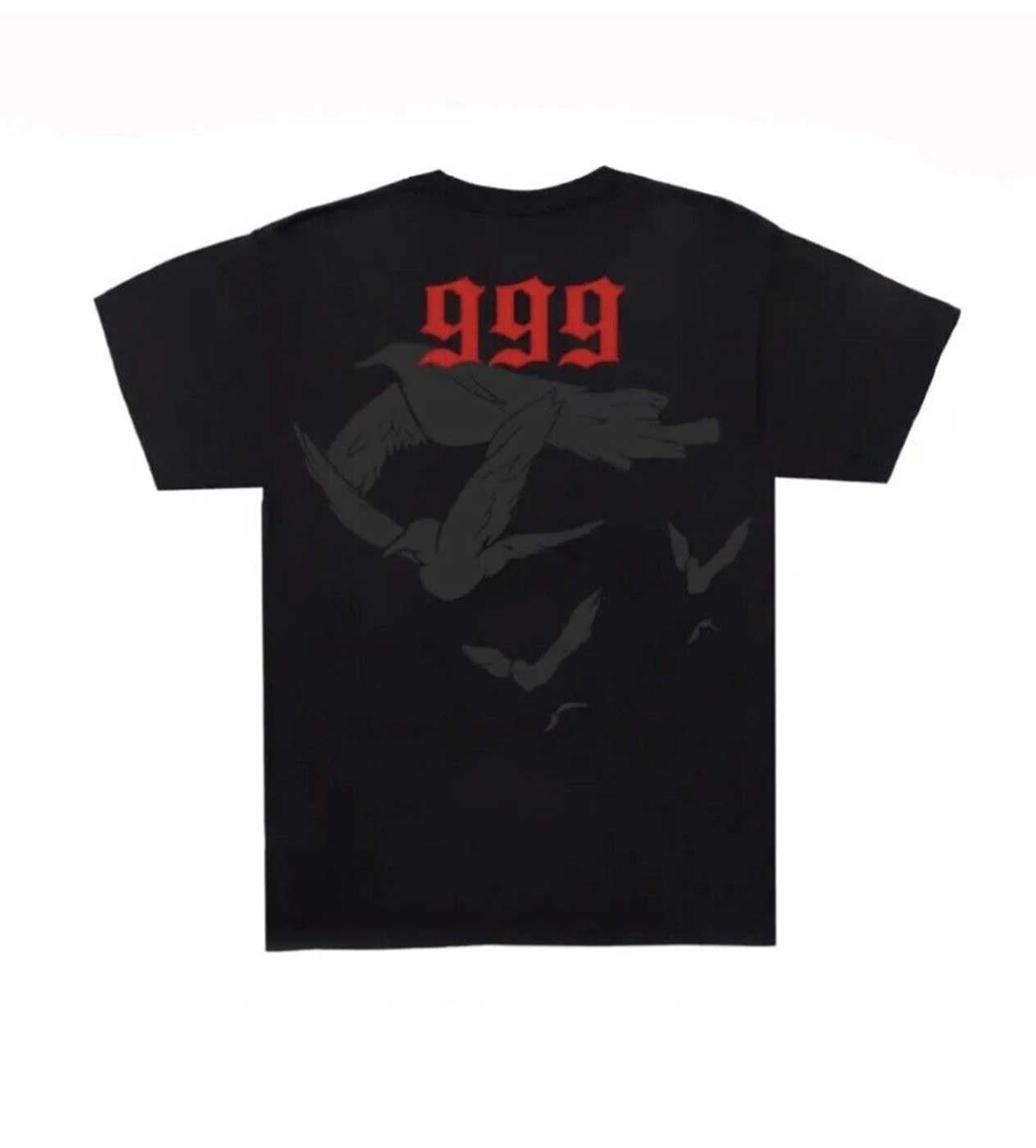 Revenge Dove Tee Black/Red | Restock AR