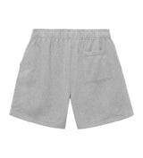 Revenge Embroidered Basics Short Heather Grey back