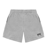 Revenge Embroidered Basics Short Heather Grey front