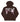 Revenge Graffiti Dove Hoodie Chocolate Brown