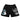 Revenge Graffiti Dove Shorts Black Front View