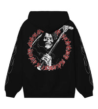 Revenge Grim Reaper Hoodie Black/Red back view