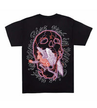 Revenge Lightning Reaper Tee Black Back View