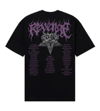 Revenge Metal Tour Tee Black/Purple back view