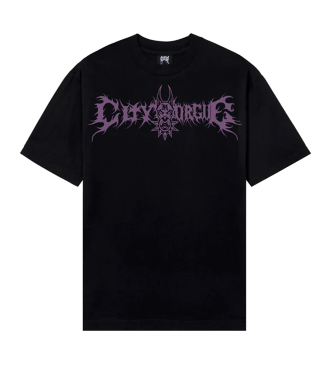 Revenge Metal Tour Tee Black/Purple front view