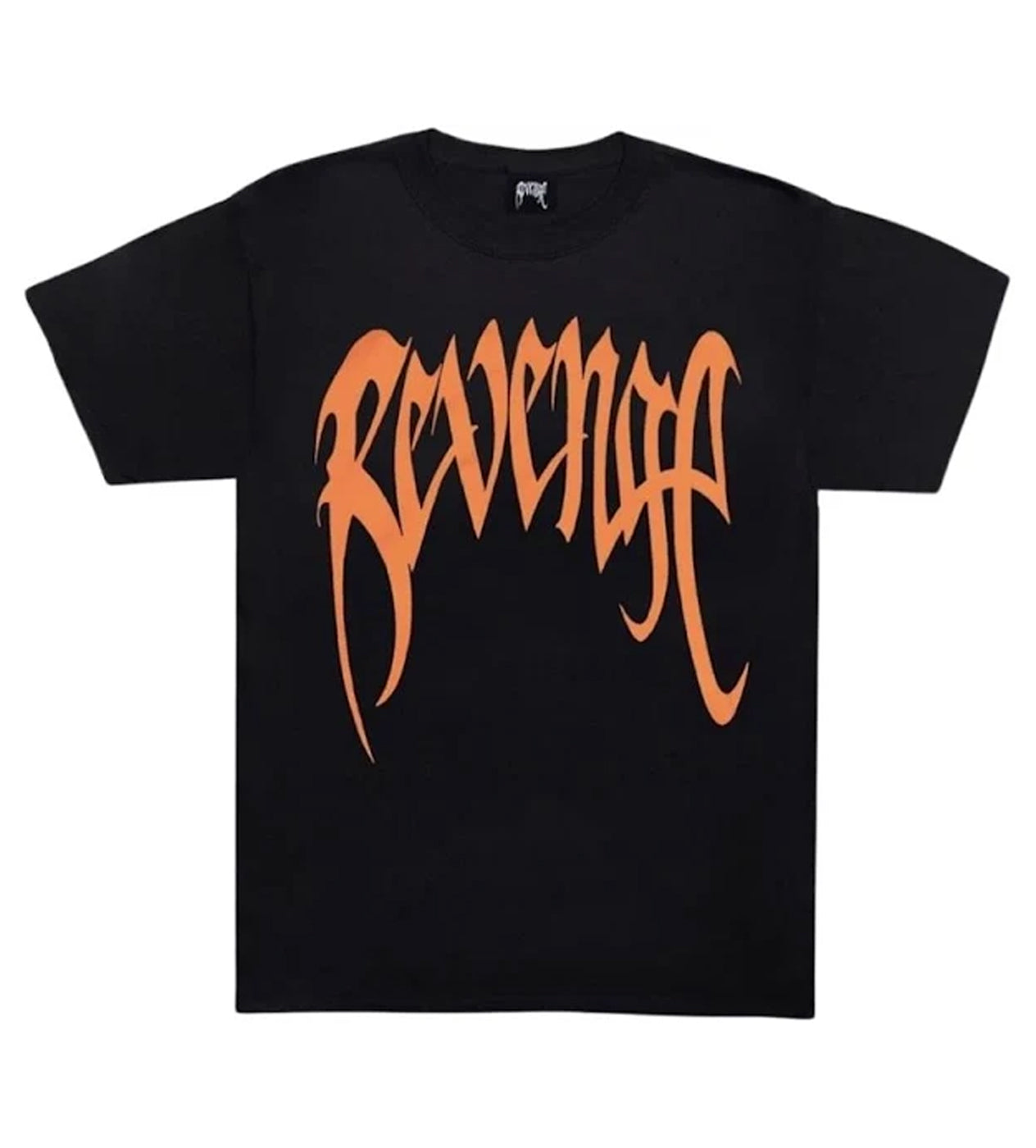 Revenge Orange Arch Logo Tee Black