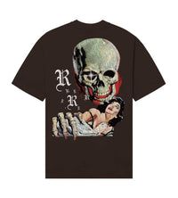 Revenge Paralysis Tee Chocolate Brown back view