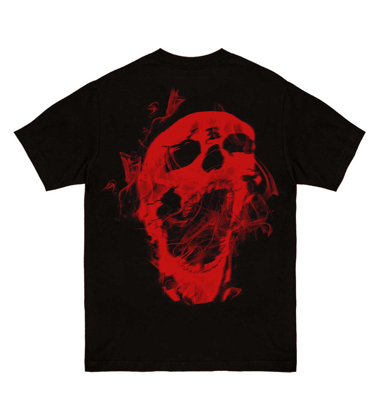 Revenge RED SMOKE TEE BLACK