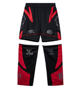 Revenge Racer Patch Convertible Pant Black/Red